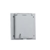 2-Gang Weatherproof Box Cover for 2-1/8″ Dia. 40-50A Receptacle — Superflex part 2GCTL
