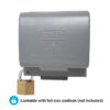1-Gang Horizontal Extra Duty Metal In-Use Cover 7 in 1 — Superflex part 1GWIUMH