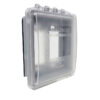 2-Gang Plastic Cover 45 in 1 — Superflex part 2GWIUXDSL