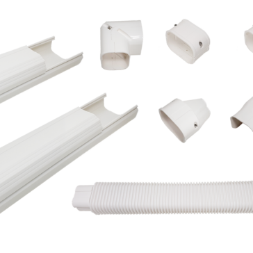 Line Set Cover Kit for Ductless Split Air Conditioners