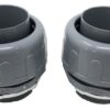 Straight Liquid Tight Connector, 2″ — Gray — Superflex part 8413