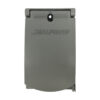 1-Gang Weatherproof Box Cover 10 in 1 Vertical — Gray — Superflex part 1GCV