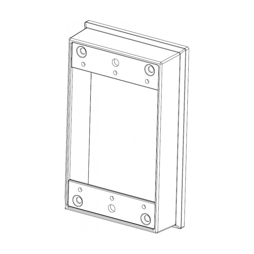 Rectangular Extension Ring No Holes