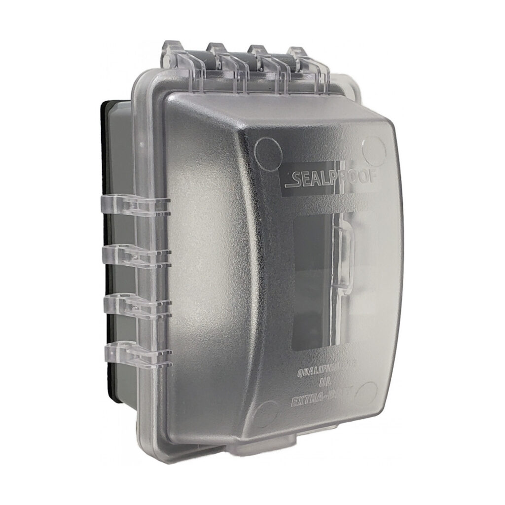 Deep Base 1-Gang Extra Duty In-Use Cover For Siding 18 in 1