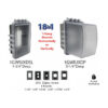 Extra Deep 1-Gang Extra Duty In-Use Cover 18 in 1 — Superflex part 1GWIUXDP