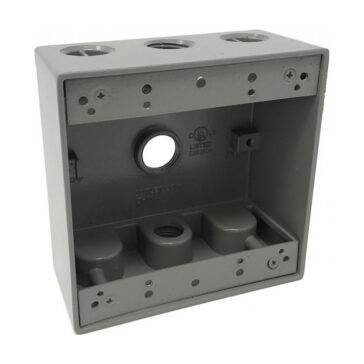 2 Gang Rectangular Outlet Boxes