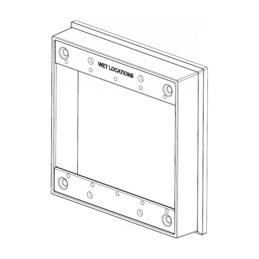 2-Gang Extension Ring