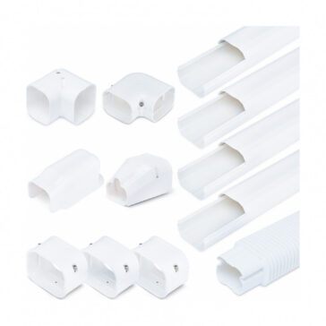 Line Set Cover Kit for Ductless Split Air Conditioners – Superflex Ltd.