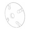 One 1/2″ Hole Round Cover — Gray — Superflex part LHCR1H