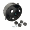 Round Box (5) 1/2″ Holes — Bronze — Superflex part RB550BZ